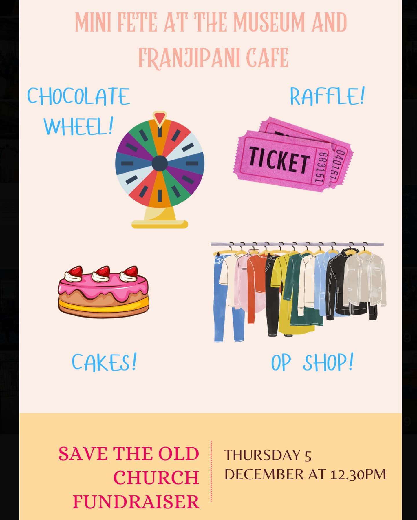 This Thursday following the open day, Christmas concert, awards and lunch! A day not to be missed! Save our beautiful old church ⛪️